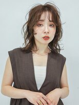 スリール バイ ミリー 江坂(Sourire by milly)&nbsp;【Sourire江坂】ウェーブ×ブラウンヘア