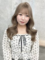 アロ 大阪梅田(alo)&nbsp;【momoa】冬っぽベージュカラー《ブリーチ/大阪梅田》