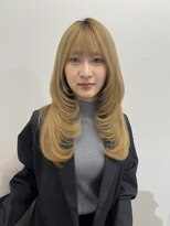 ハピネス 王寺店(Happiness)&nbsp;韓国ヘア/顔まわり/顔周り/レイヤーカット/髪質改善