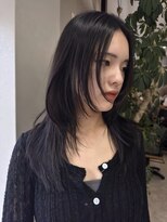 ダイアモンドリリーキートス(Diamond Lily kiitos)&nbsp;黒髪カタログ/クラゲヘアー/オリーブグレー/一宮