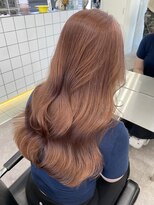 サンクマーケット 渋谷(cinq MARKET) 渋谷ブリーチカラーハイトーンカラーミルクティーブラウン韓国