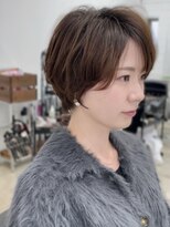 ベイ(BAE)&nbsp;ニュアンスパーマ/新潟ショートボブ/20代/30代/40代/新潟駅南