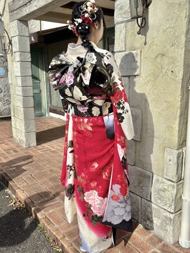 ヴァンファミリー アピタ福井飯塚店(Vanfamily) 成人式☆ 前撮り着付け＆セット