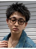 スパイキーパーマ