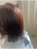 自然光で自然なREDカラー フェイスレイヤー