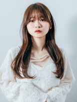 デバイス バイ フレイムス 越谷(DEVICE by Frames)&nbsp;小顔顔周りレイヤー20代30代◎前髪あり艶髪ロングヘア越谷