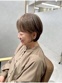  脱白髪染めハイライト/白髪ぼかし/透明感カラー/髪質改善
