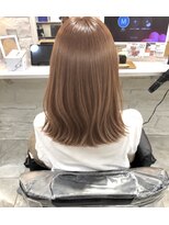 ティンク 札幌駅前店(Tink)&nbsp;ブリーチ無しダブルカラー【キャラメルブラウン】