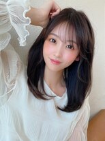 エイミーバイアフロートザガーデン 浦和店(amie by afloat the garden) ひし形ラウンドレイヤーカット【浦和】フレンチバング