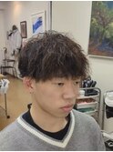 メンズカット＋パーマ