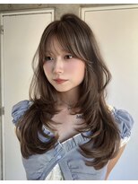 メラ 原宿(MELA) 似合わせレイヤーカット+透明感カラー