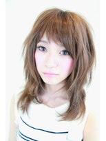 オズ ヘアーアンドトータルビューティー(OZ hair&total beauty) フォギーベージュレイヤー hair produce by ozy☆