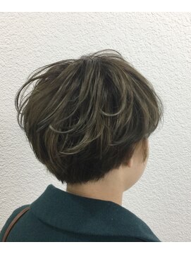 ネオリーブカップ 町田店(Neolive capu) [Neolive Capu]カーキアッシュ×ハイライト