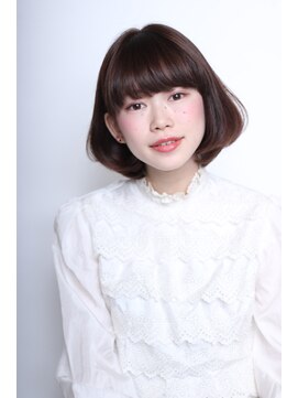 アンドヘアー 西葛西(&-HAIR) 内巻きワンカールボブ