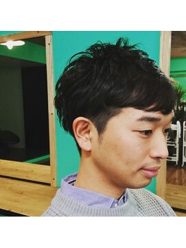 タテノ(tateno) ツーブロックショート