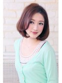 ワンカールがポイント！ショートボブ