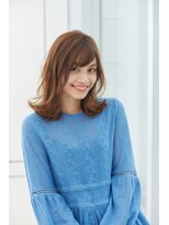 ミチオ ノザワ ヘアサロン ギンザ(Michio Nozawa HAIR SALON Ginza)&nbsp;外ハネ/くびれ/アッシュベージュ/グレージュ/ひし形/20代30代