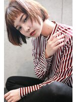 ラフィスヘアードープ 新宿店(La fith hair dope)&nbsp;【La fith】 ガーリーショートボブスタイル