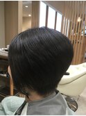 ショートボブ×大人ショートボブ/20代30代40代50代/ツヤ髪/仙台D