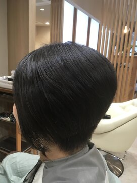 ヘアサロンアンドヘアメイクディー(hair salon hair make D) ショートボブ×大人ショートボブ/20代30代40代50代/ツヤ髪/仙台D