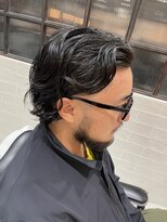 バーバーブロス 吉祥寺店(BARBER BROS)&nbsp;【LUDLOW BROS.】田宮 バックスタイリング ロングヘアパーマ