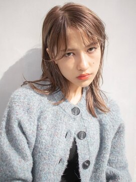 エイト 野々市店(EIGHT) 大人可愛い美髪小顔カットマロンベージュ20代30代128