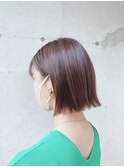 ショート/ボブ/ミニボブ/外はねボブ/カラー