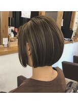 ロジェコワフュール(ROGER COiFFURE) ボブ　ハイライトカラー