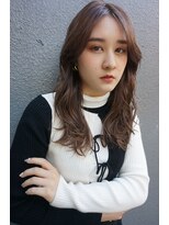 ブゾン(buZon)&nbsp;【buZonブゾン】アッシュブラウン×顔まわりレイヤー