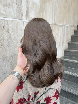 ラグーン 原宿 表参道(LAGOON) 【LAGOON】ブリーチなしダブルカラー×柔らかベージュ♪