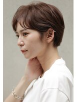 ナイン(nine)&nbsp;【吉祥寺/荻野元気】ハンサムショート　白髪染　40代50代60代