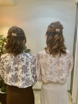 マイ スタイル バイ ヤマノ 仙台店(My Style by Yamano) 結婚式ヘアセット　ハーフアップ