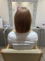 コレット 宇都宮(collet Gigi)&nbsp;前髪/マチルダボブ/ピンクベージュ/インナーグレージュ/ベージュ