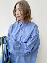 ラヴィズム 名駅店(LUVISM) 10代20代30代ミルクティーベージュダブルカラーブリーチ名古屋