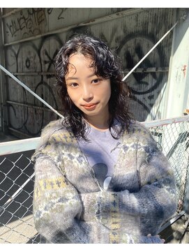 テトヘアー(teto hair) ロングウェーブパーマ　くるくる　スパイラル