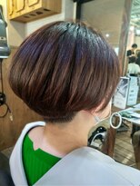 ロッソバイアルター 鎌取(ROSSO by aL-ter)&nbsp;イメチェン/ハッシュカット/フルバング/REDブラウン/鎌取/石橋