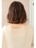 くせ毛風ゆるふわ小顔切りっぱなしボブパーマZ上尾20代30代40代!