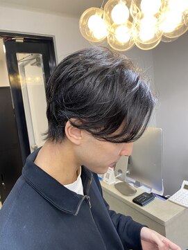 エトラ 渋谷店(etora) 毛流れパーマ/センターパート