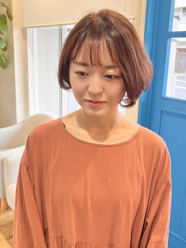 マルキーズ(marquise) お手入れ簡単クセ毛ボブスタイル【安佐南区】