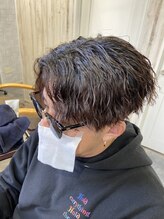 ヘアリゾートエーアイ 浅草店(hair resort Ai) センターパートツイストスパイラルパーマ/浅草/浅草駅