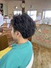 カット＋ツイストパーマ