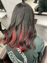 グラッジ 池袋(GLADGE)&nbsp;インナーカラーレッド