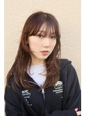 毛先ワンカール×レイヤーカット×小顔カット