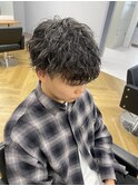 波巻きスパイラルシャドウパーマ