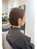 《扱いやすい髪に☆》デザインカット＋コアミーTr　￥ 8250→ ￥ 7500