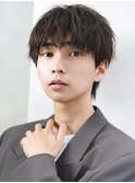 メンズ韓国シースルーマッシュ