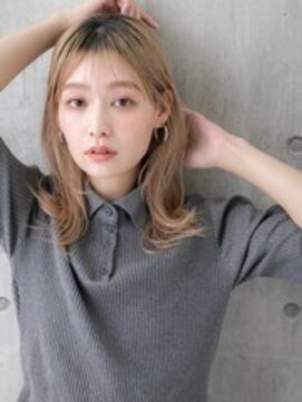 ポケット(pocket) #62/イメチェン/ホワイトブロンド/外ハネボブ/ワイドバング/仙台