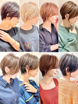 ラキング ギンザ トウキョウ(LAKING GINZA)の写真/<再現性抜群*>色気を纏うショートカット&ショートボブも提案*顔周りの数ミリ単位にもこだわりあり[銀座駅]