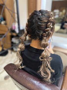 ヘアー リッツ 武豊店(Hair Ritz) ツインアレンジ