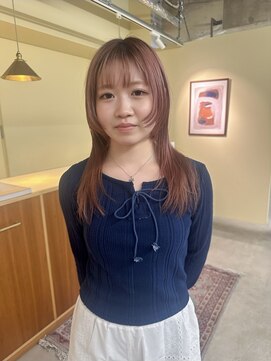 ロジェ(loje) 20代30代40代　くびれミディ×ベリーピンク/デザインカラー
